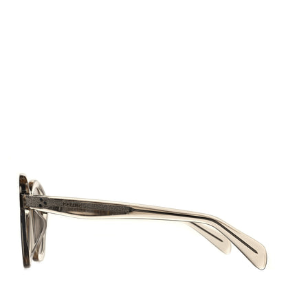 Celine Acetate Sunglasses CL 400171 Clear 3 of 6