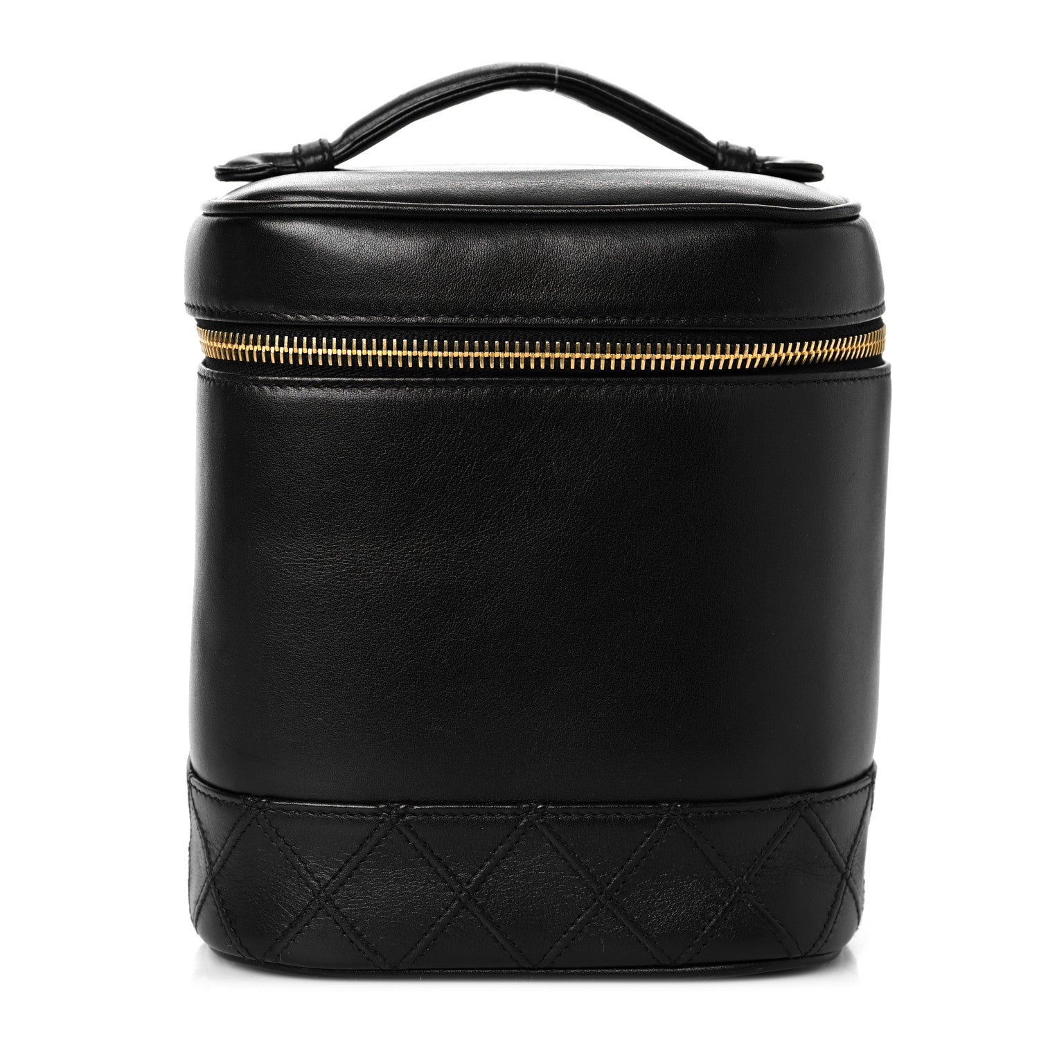 Chanel Lambskin Vanity Cosmetic Case Black 1 of 11
