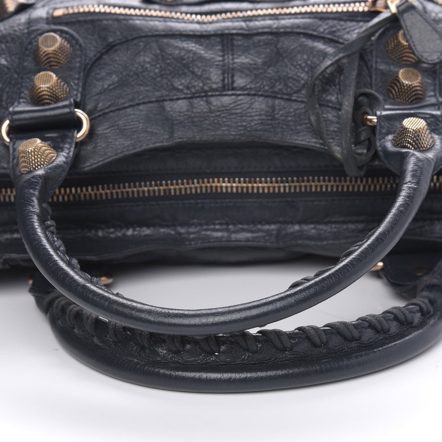 Agneau Giant 21 Rose Gold Hardware Part Time Anthracite