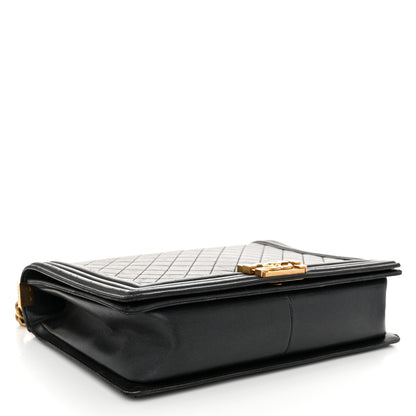 Chanel Lambskin Quilted Large Boy Flap Black 4 of 11