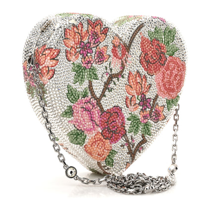 Judith Leiber Crystal Heart Secret Garden Minaudiere Clutch Multicolor 2 of 12