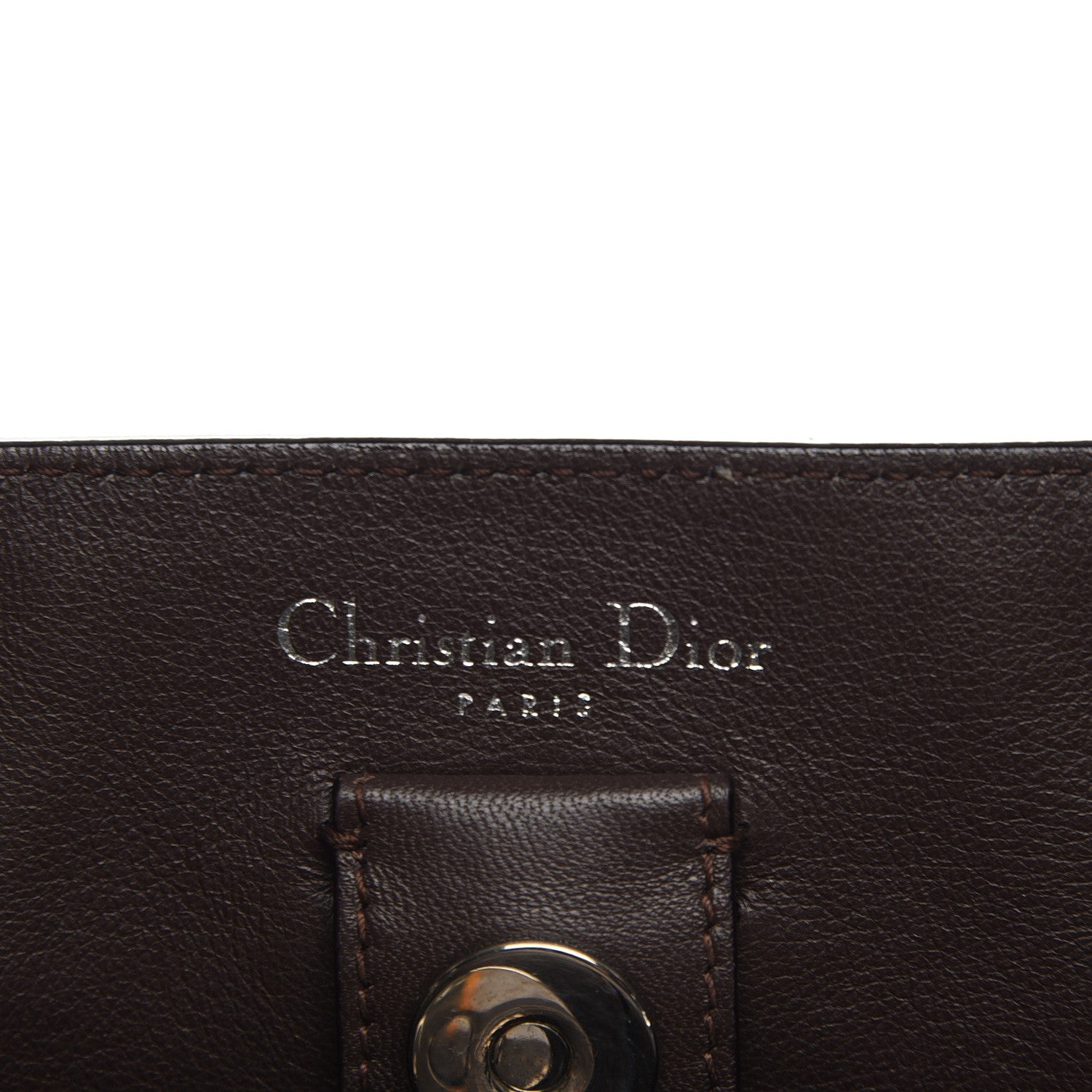 Christian Dior Calfskin Medium Diorissimo Bag Blue 8 of 9