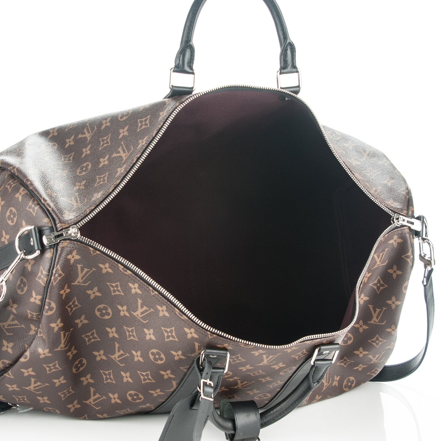 Monogram Macassar Keepall Bandouliere 55