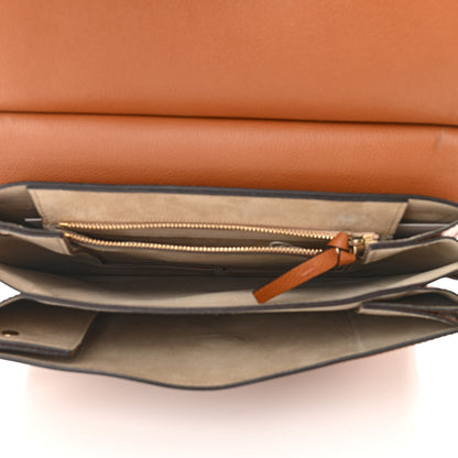 Chloe Calfskin Medium Faye Shoulder Bag Caramel 5 of 9