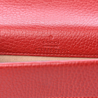 Gucci Calfskin Super Mini Dionysus Shoulder Bag Hibiscus Red 5 of 8