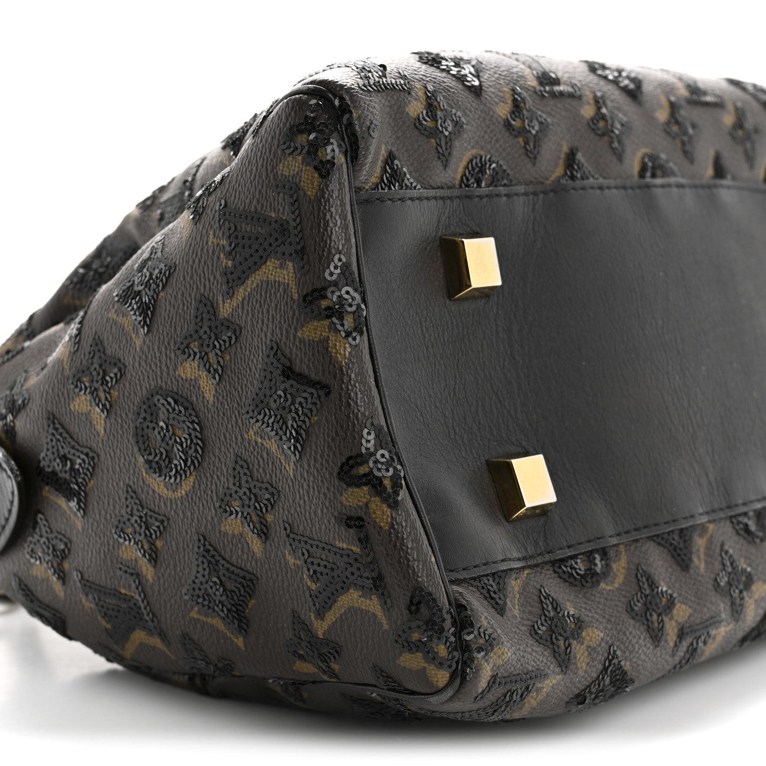 Louis Vuitton Monogram Sequins Eclipse Speedy 28 Black 9 of 18