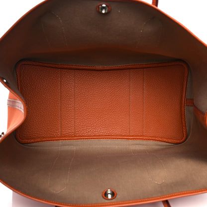 Hermes Toile Negonda Garden Party 36 MM Potiron 5 of 18