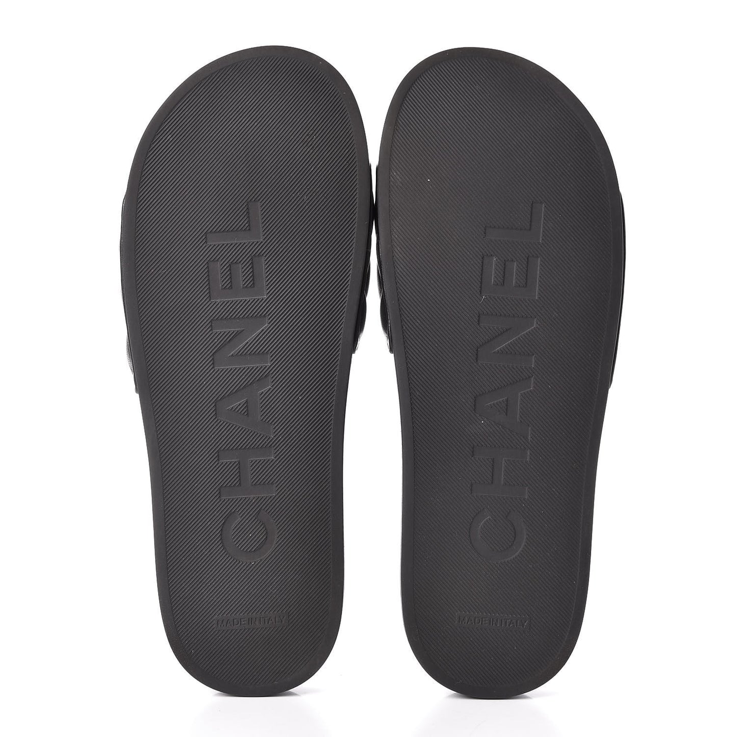 Lambskin Quilted Mules 40 Black