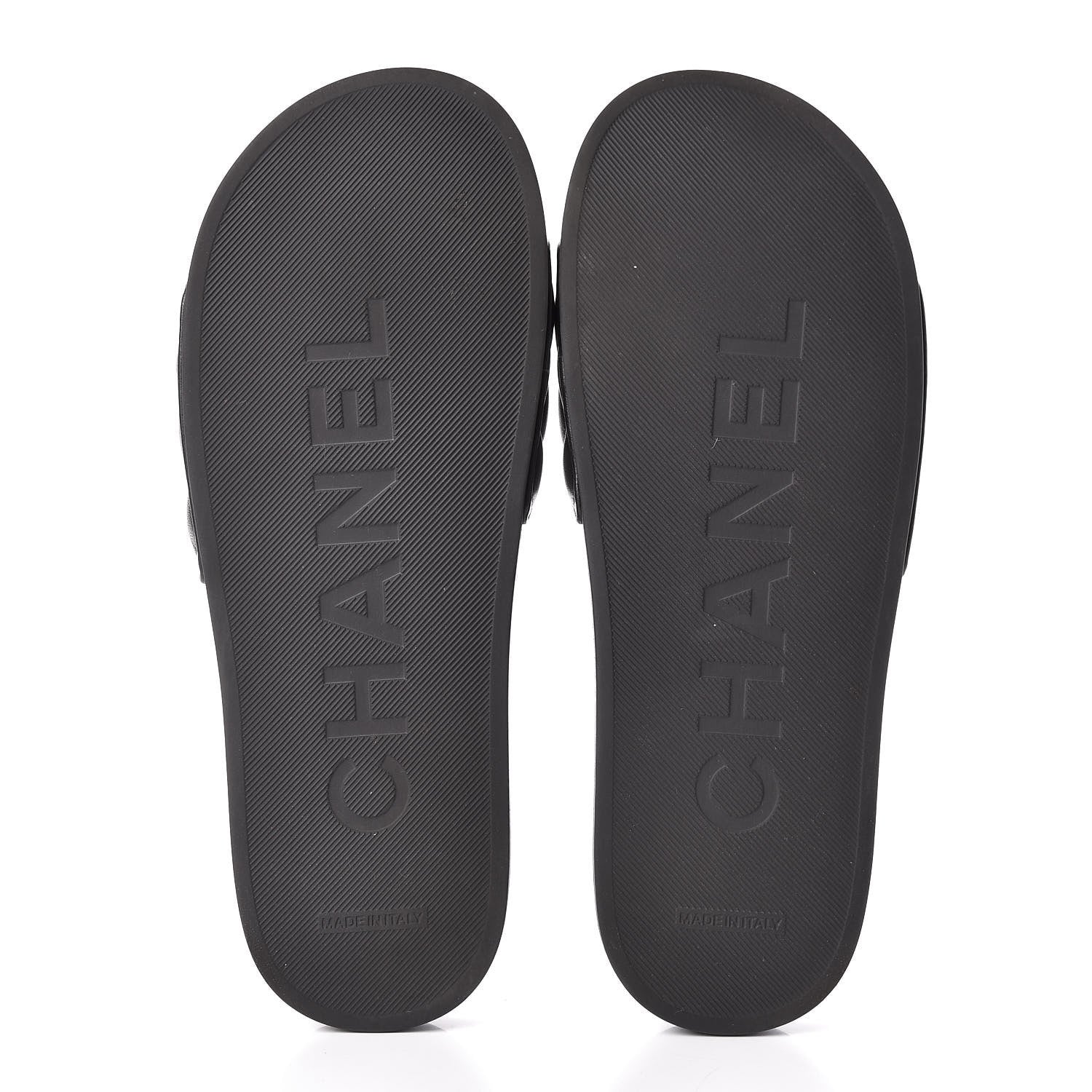 Chanel Lambskin Quilted Mules 40 Black 5 of 7