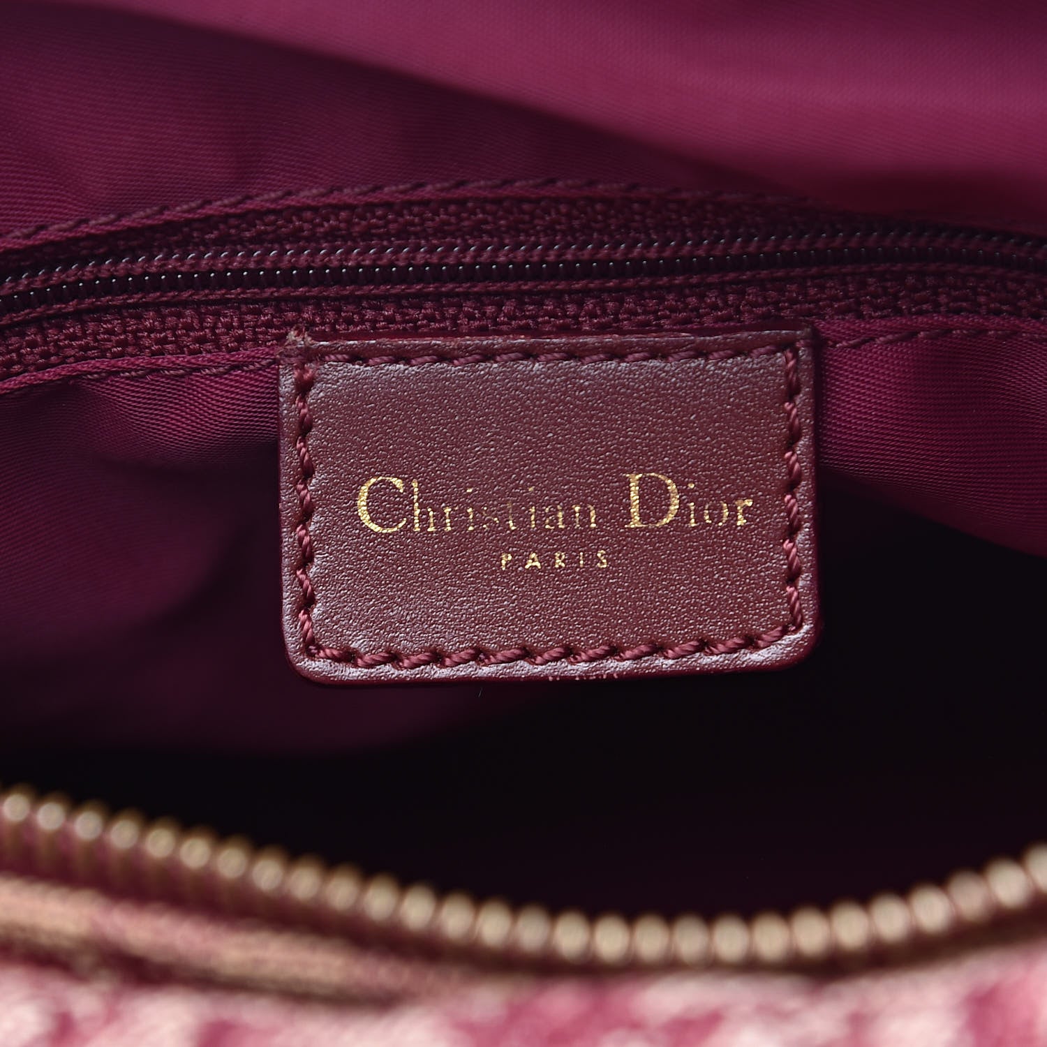 Christian Dior Monogram Boston Red 6 of 13