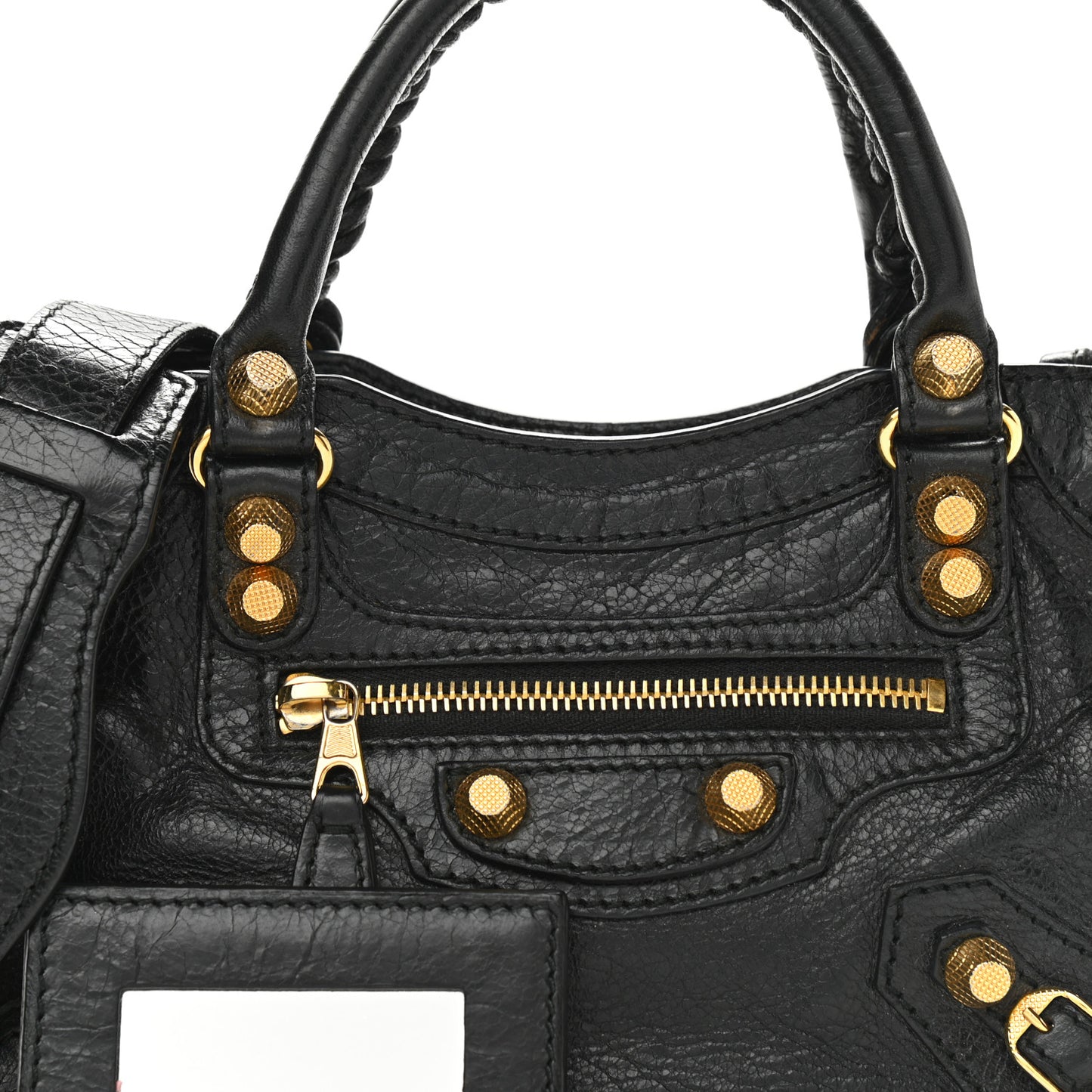 Agneau Giant 12 Gold Hardware Mini City Black