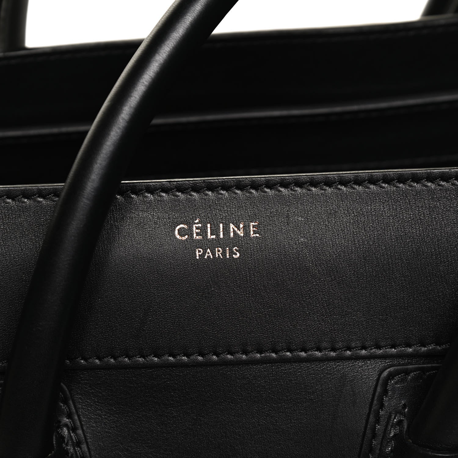 Celine Palmelato Mini Luggage Black 6 of 12