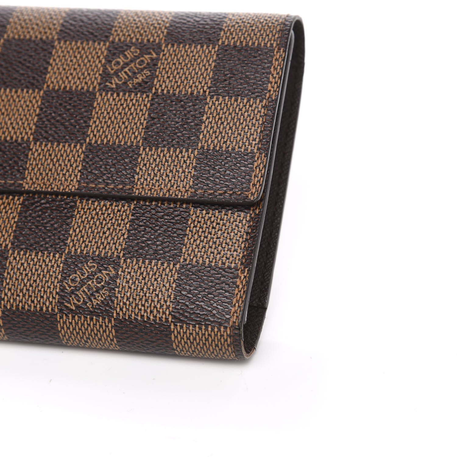 Louis Vuitton Damier Ebene Porte Tresor International Wallet 7 of 9