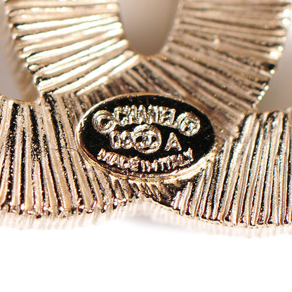 Chanel Pearl CC Earrings Gold 7 of 7