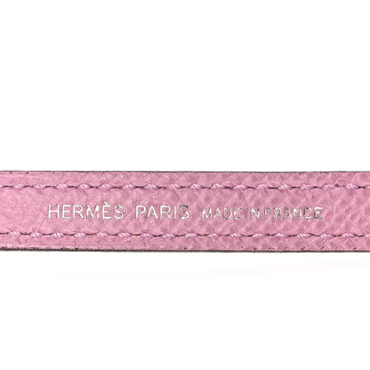 Hermes Epsom Mini Kelly Sellier 20 Chai Mauve Sylvestre Lime 30 of 31