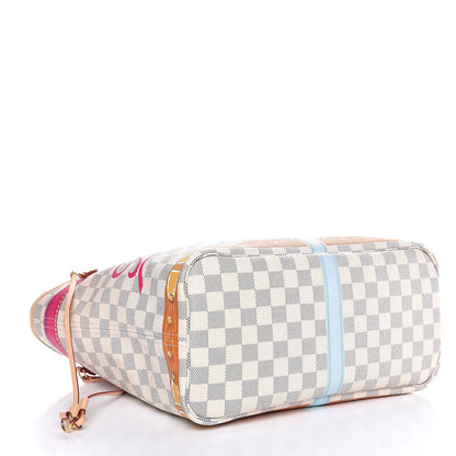 Louis Vuitton Damier Azur Summer Trunks Miami Neo Neverfull MM 4 of 8