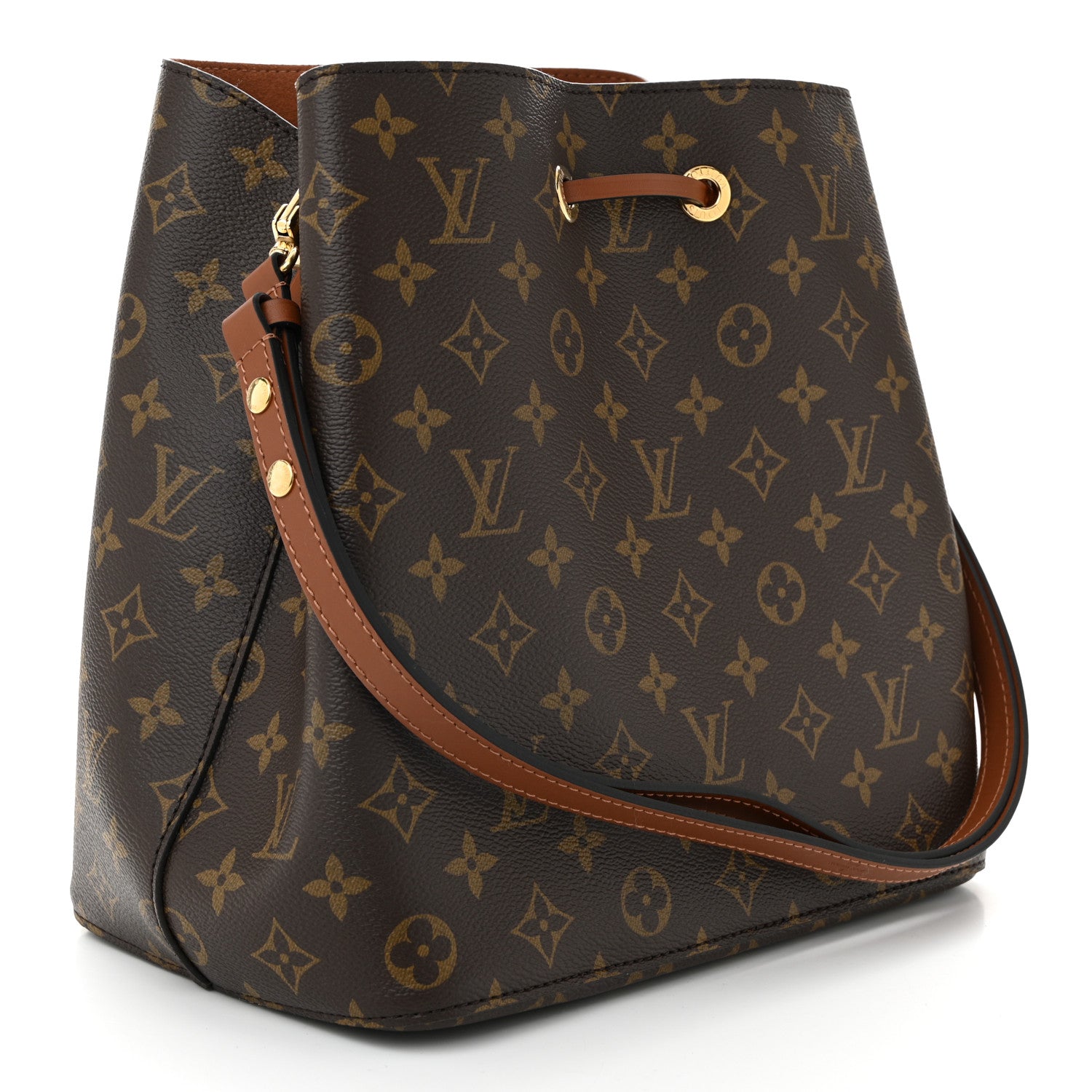 Louis Vuitton Monogram Neonoe MM Caramel 3 of 9