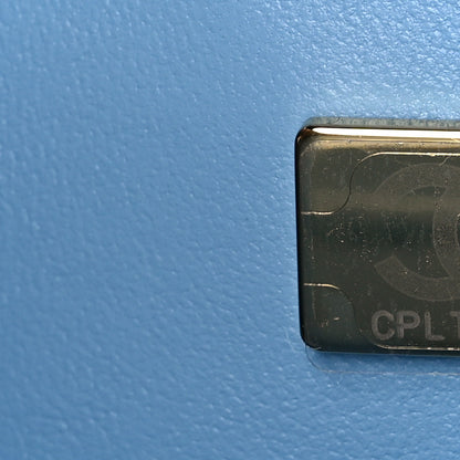 Chanel Caviar Quilted Small Double Flap Blue 6 of 9