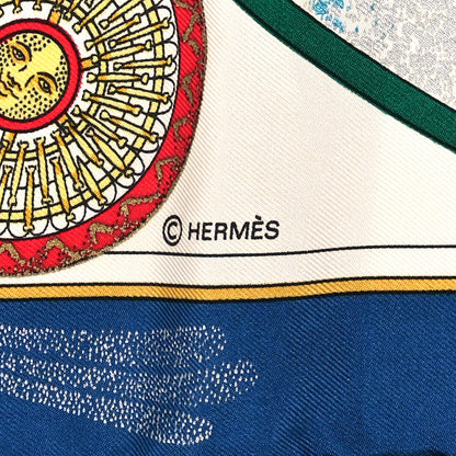 Hermes Silk Feux D'Artifice Scarf 45 2 of 4