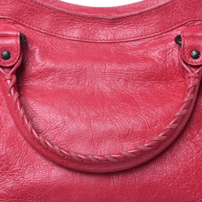 Balenciaga Agneau Classic Hardware City Rose Thulian 10 of 14