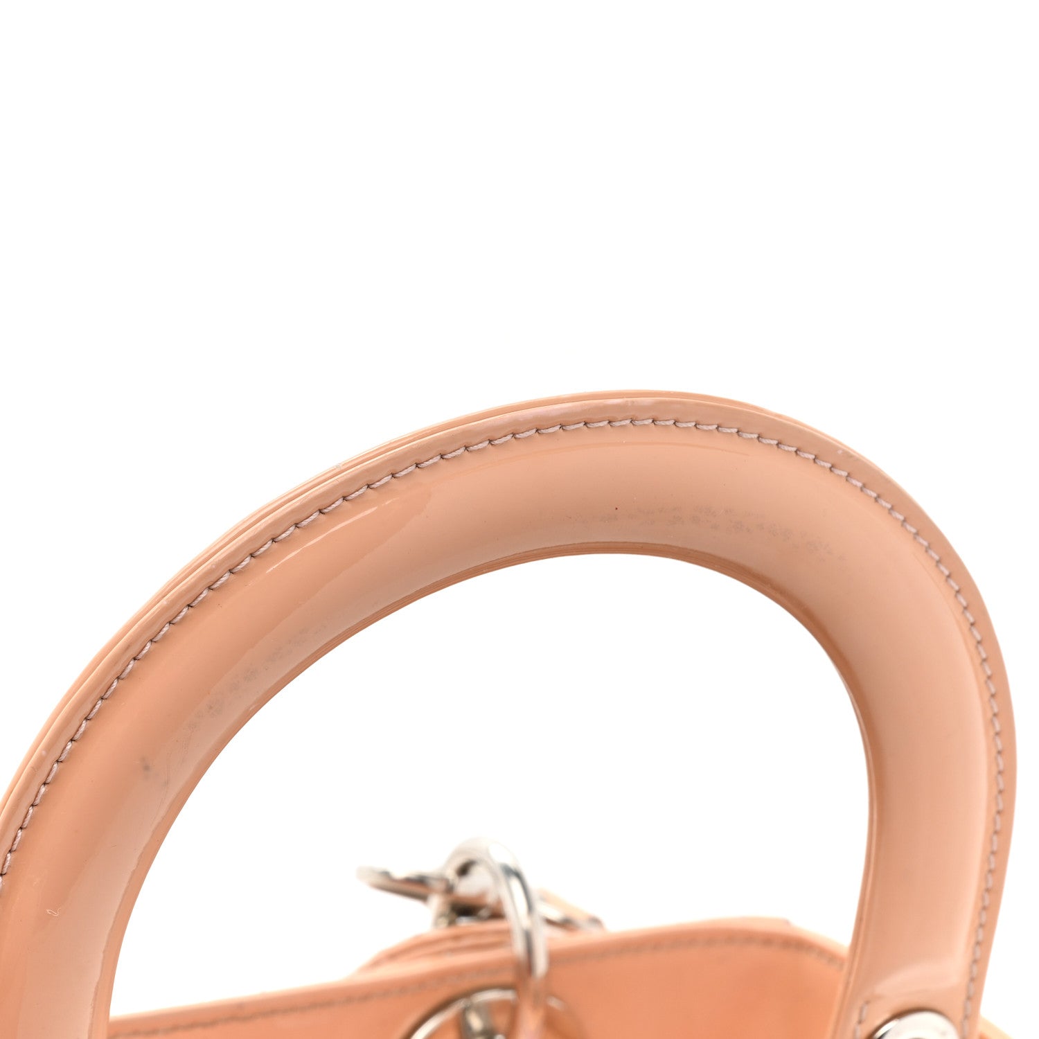 Christian Dior Patent Cannage Medium Lady Dior Rose Clair 13 of 22