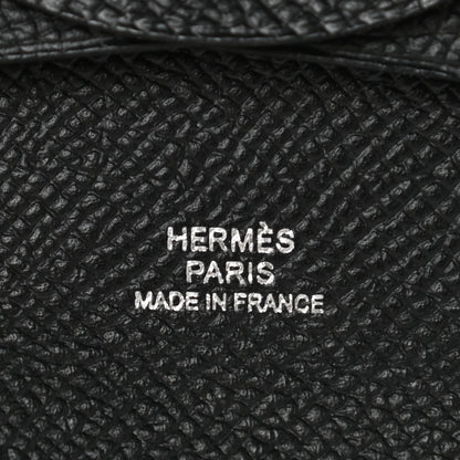 Hermes Epsom Bastia Coin Purse Black 5 of 7