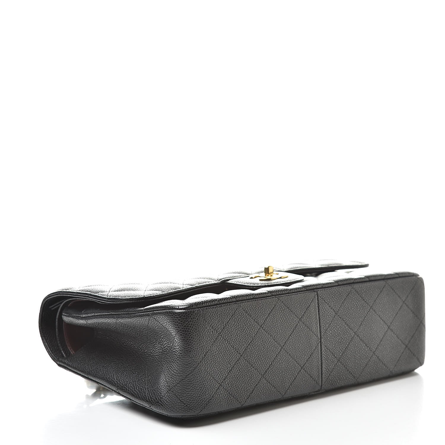 Chanel Caviar Quilted Jumbo Double Flap Black 4 of 11