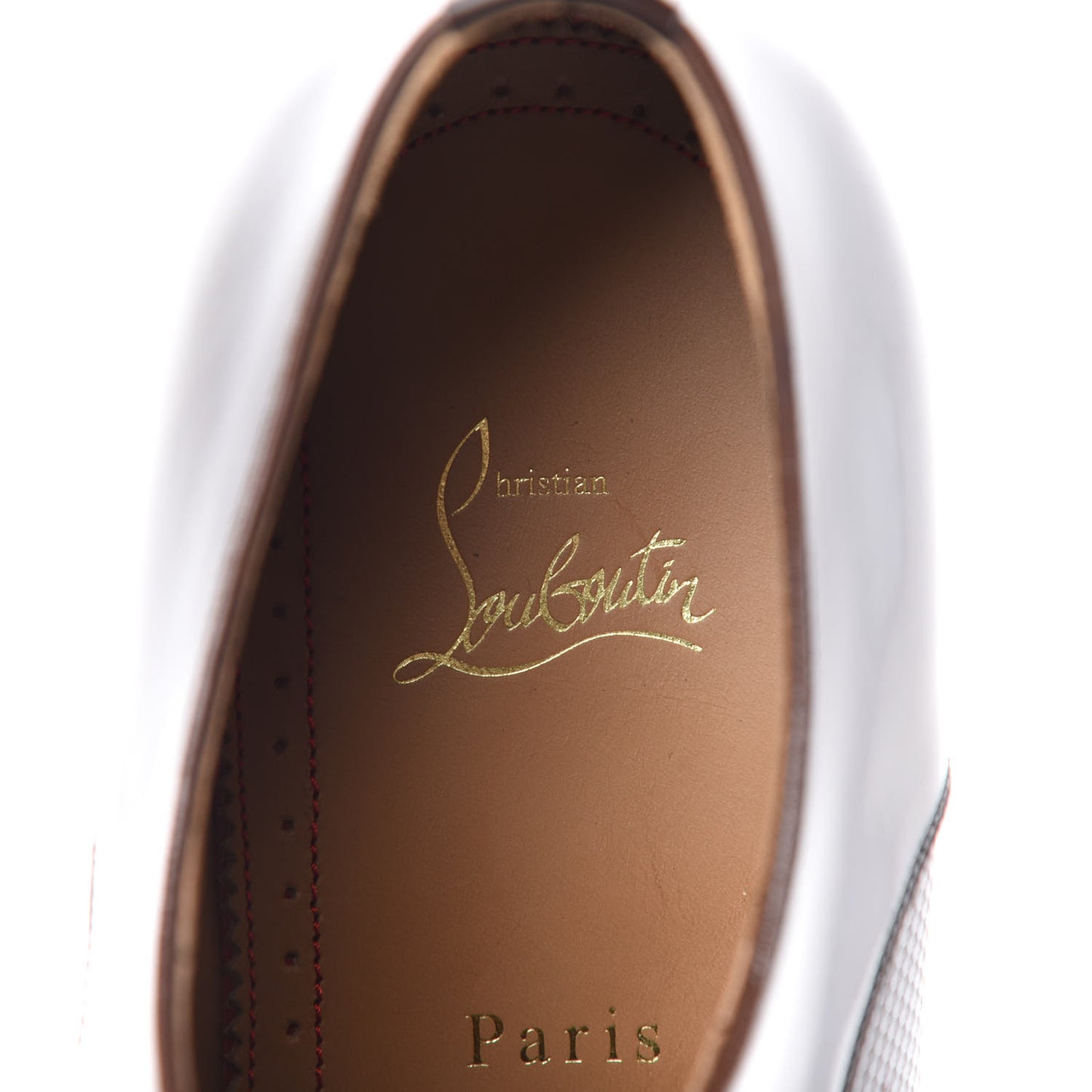 Calfskin Shadow Wash Mens Top Daviol Flat 42.5 Havane