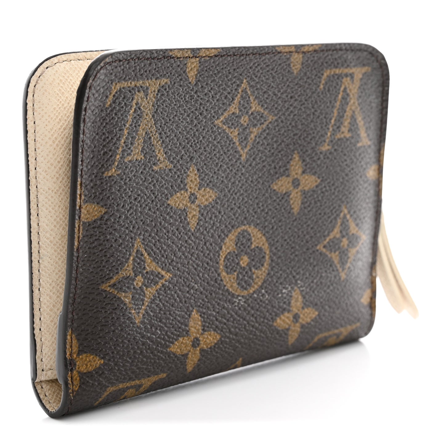Monogram Insolite Coin Purse Wallet White