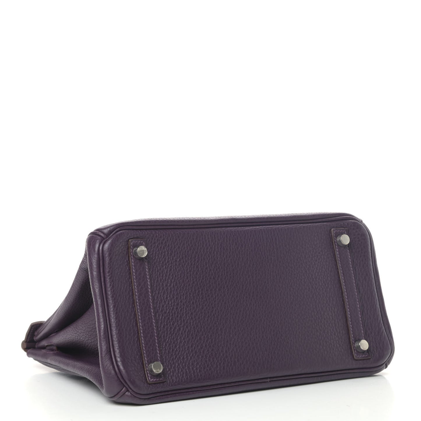 Taurillon Clemence Birkin 30 Raisin