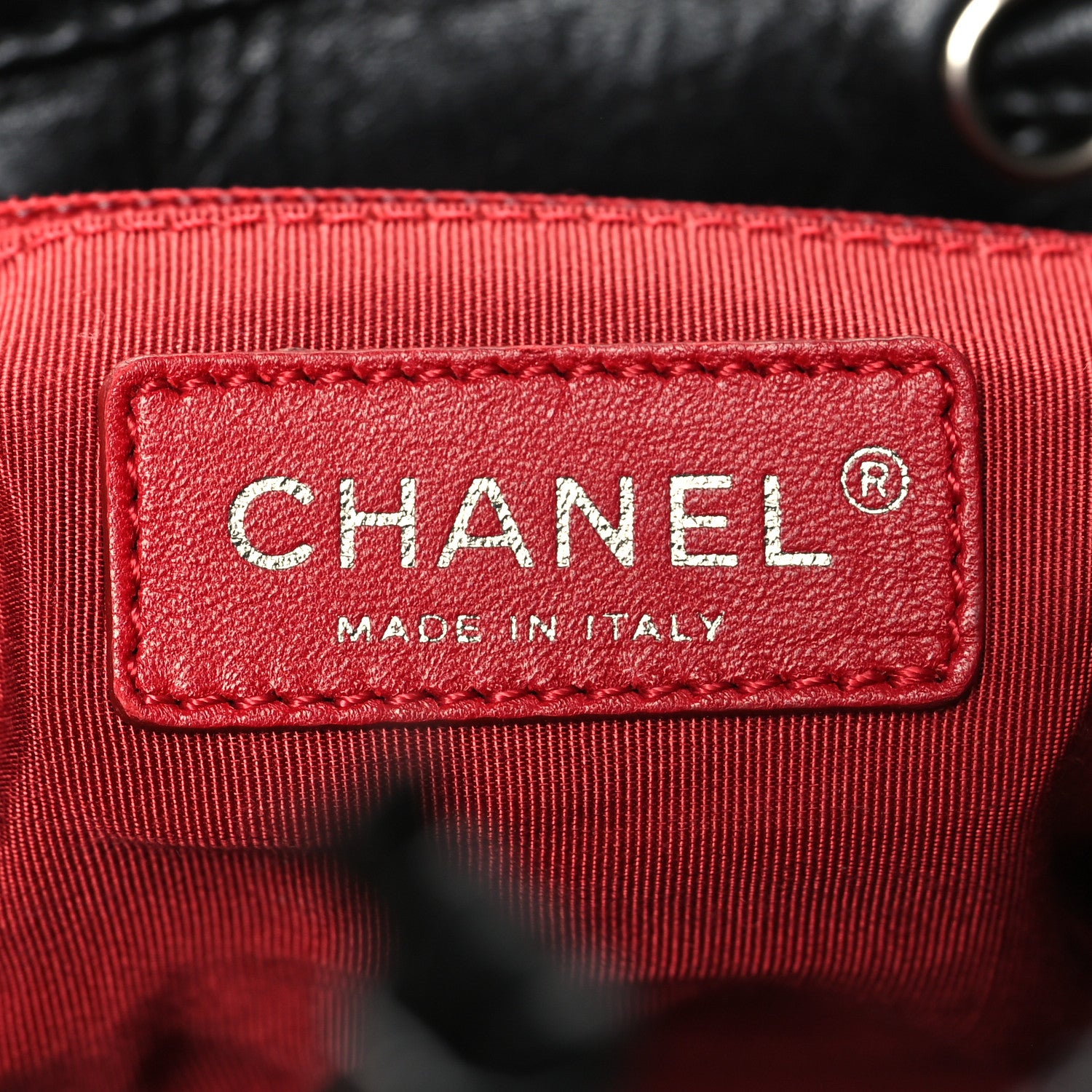 Chanel Glazed Calfskin Quilted Beijing Backpack Black 6 of 13
