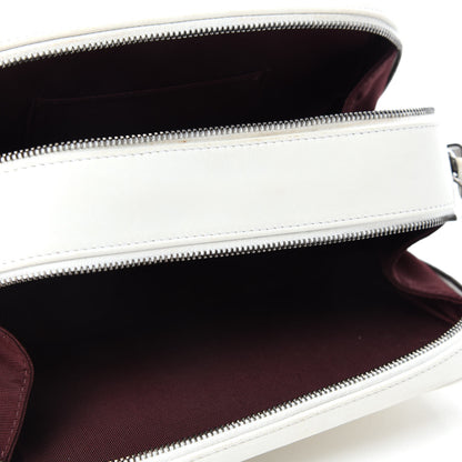 Chanel Lambskin Small Coco Boy Camera Case White 5 of 13