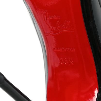 Christian Louboutin Patent So Kate 100 Pumps 38.5 Black 7 of 8