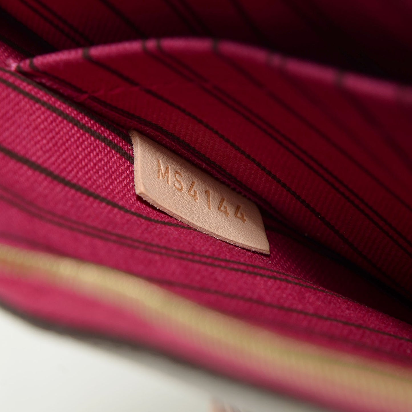 Monogram Neverfull MM GM Pochette Pivoine