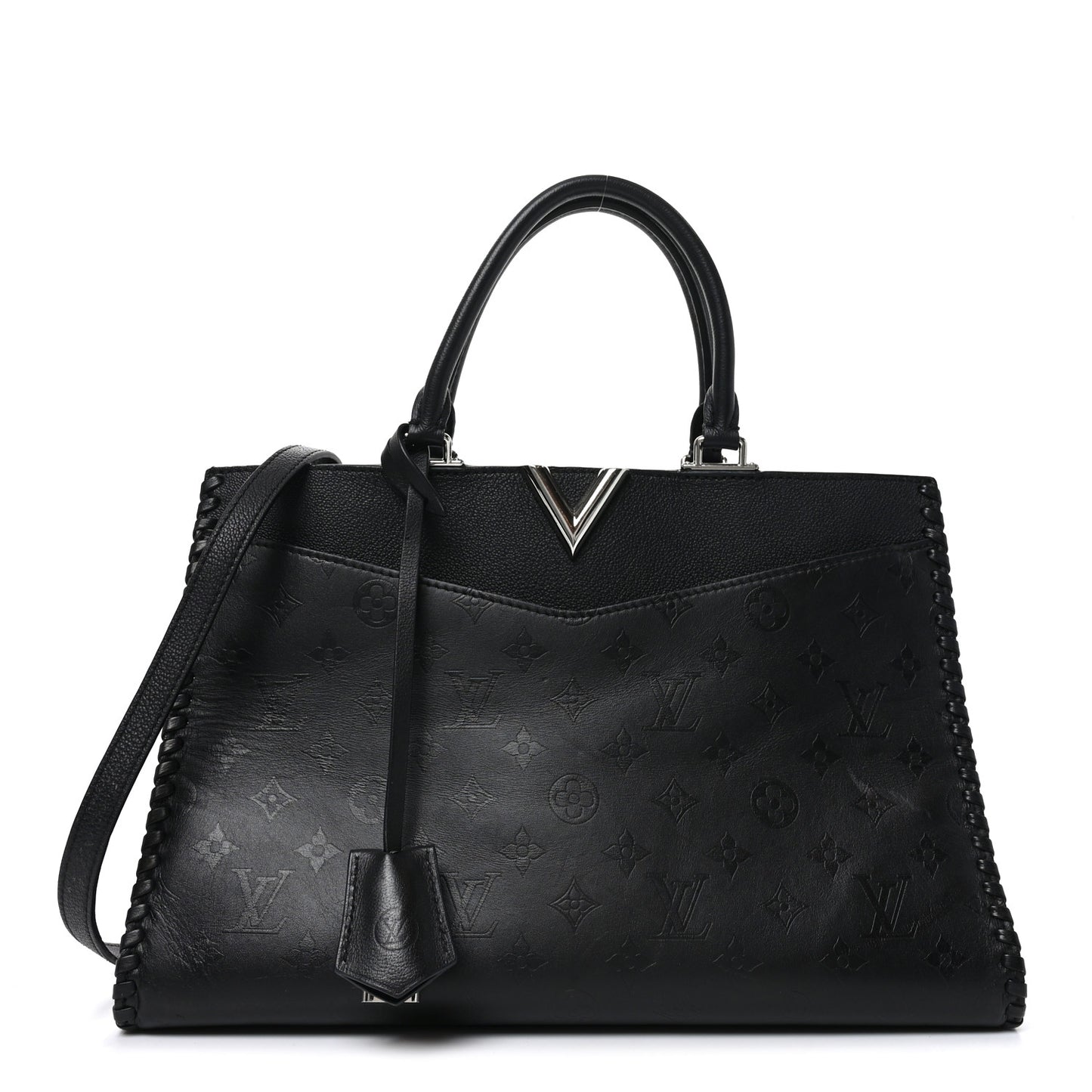 Monogram Cuir Plume Very Zipped Tote