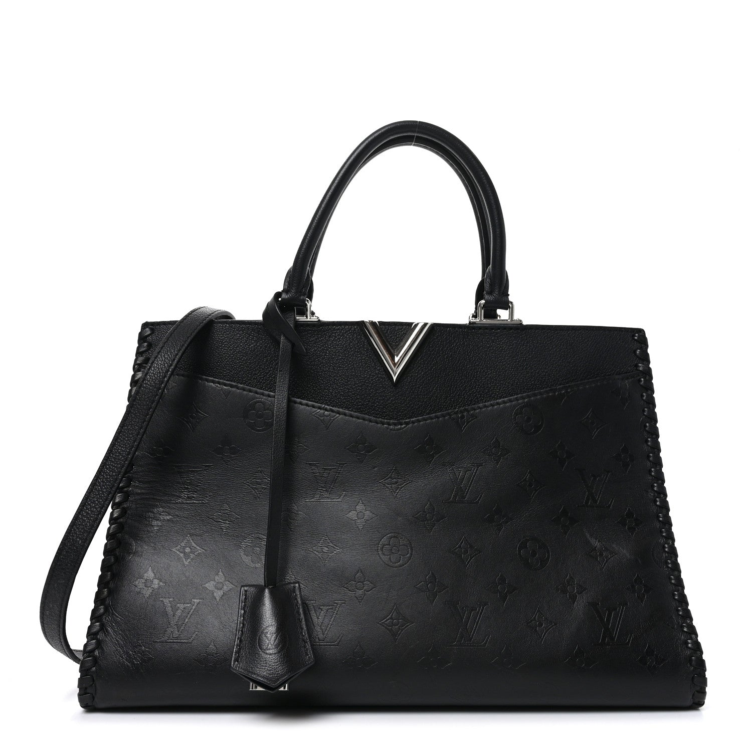 Louis Vuitton Monogram Cuir Plume Very Zipped Tote 1 of 9