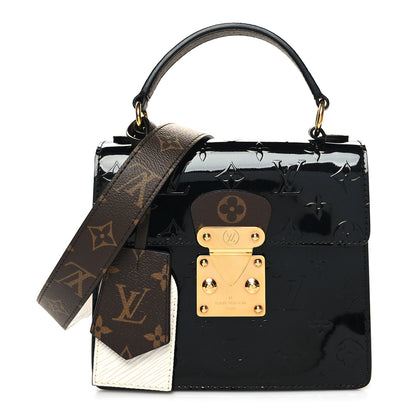 Louis Vuitton Vernis Epi Monogram Spring Street Black 1 of 10