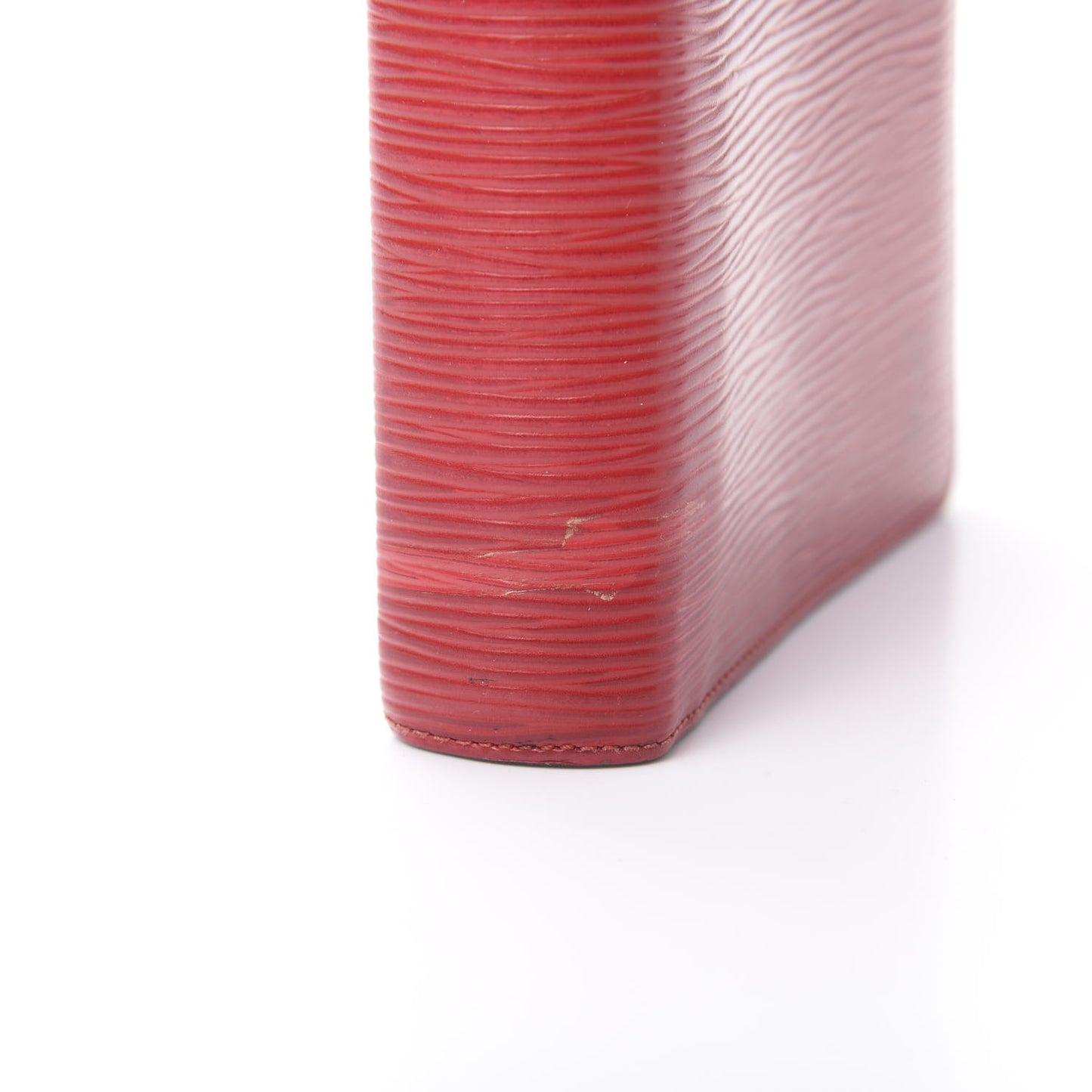 Epi Medium Ring Agenda Cover Rouge