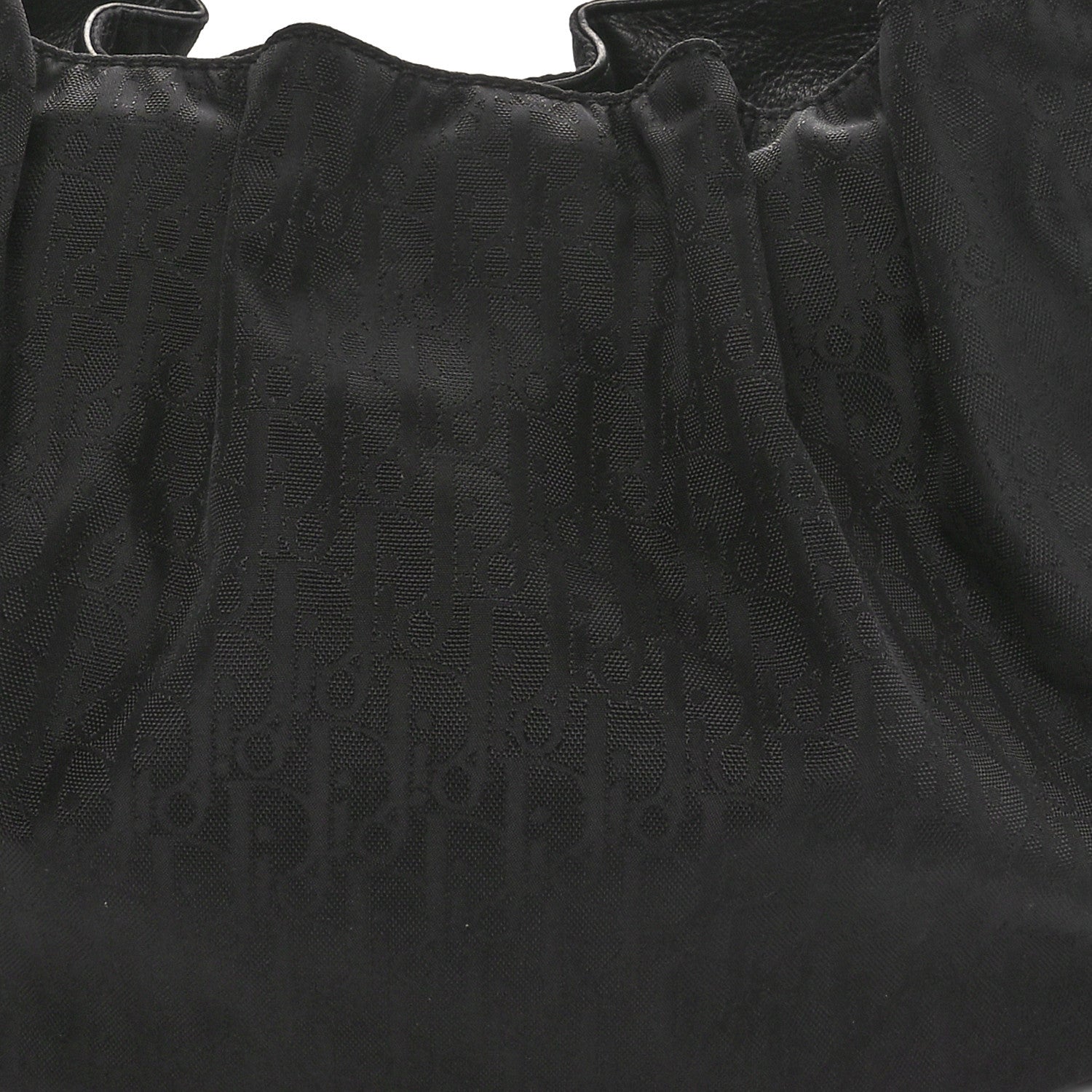 Christian Dior Nylon Monogram Lovely Hobo Black 8 of 11