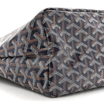 Goyard Goyardine Boheme Hobo Navy Blue 12 of 12