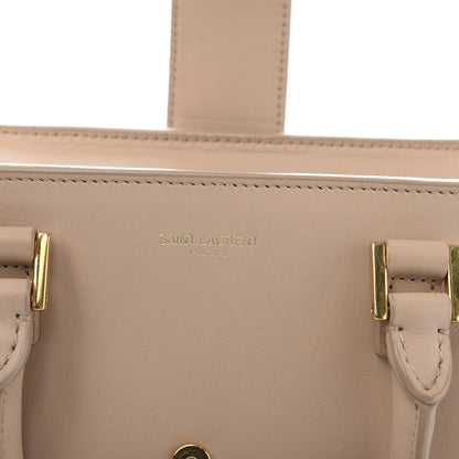 Saint Laurent Calfskin Monogram Baby Light Brown 7 of 14