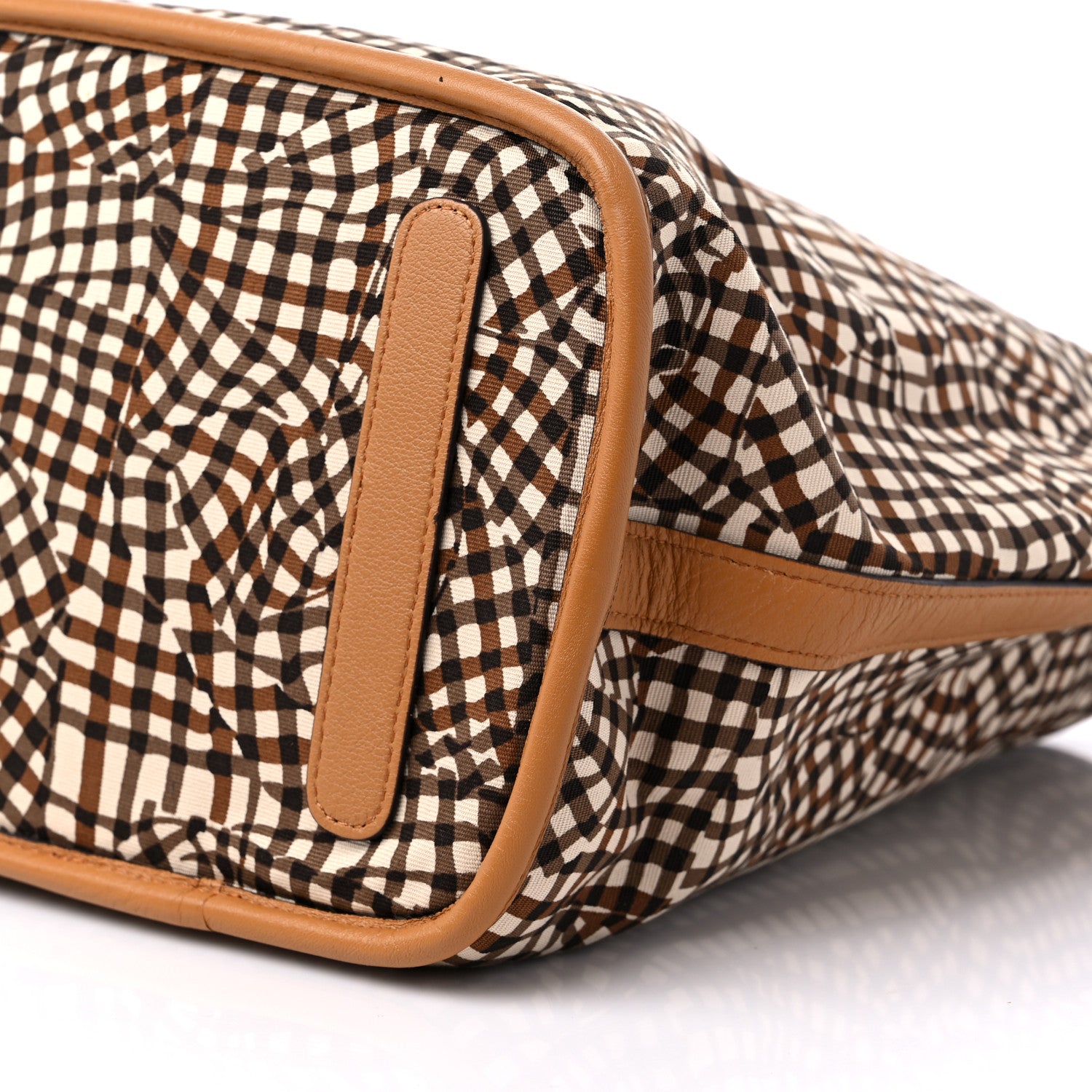 MCM Visetos Medium Liz Reversible Shopper Tote Cognac 13 of 13