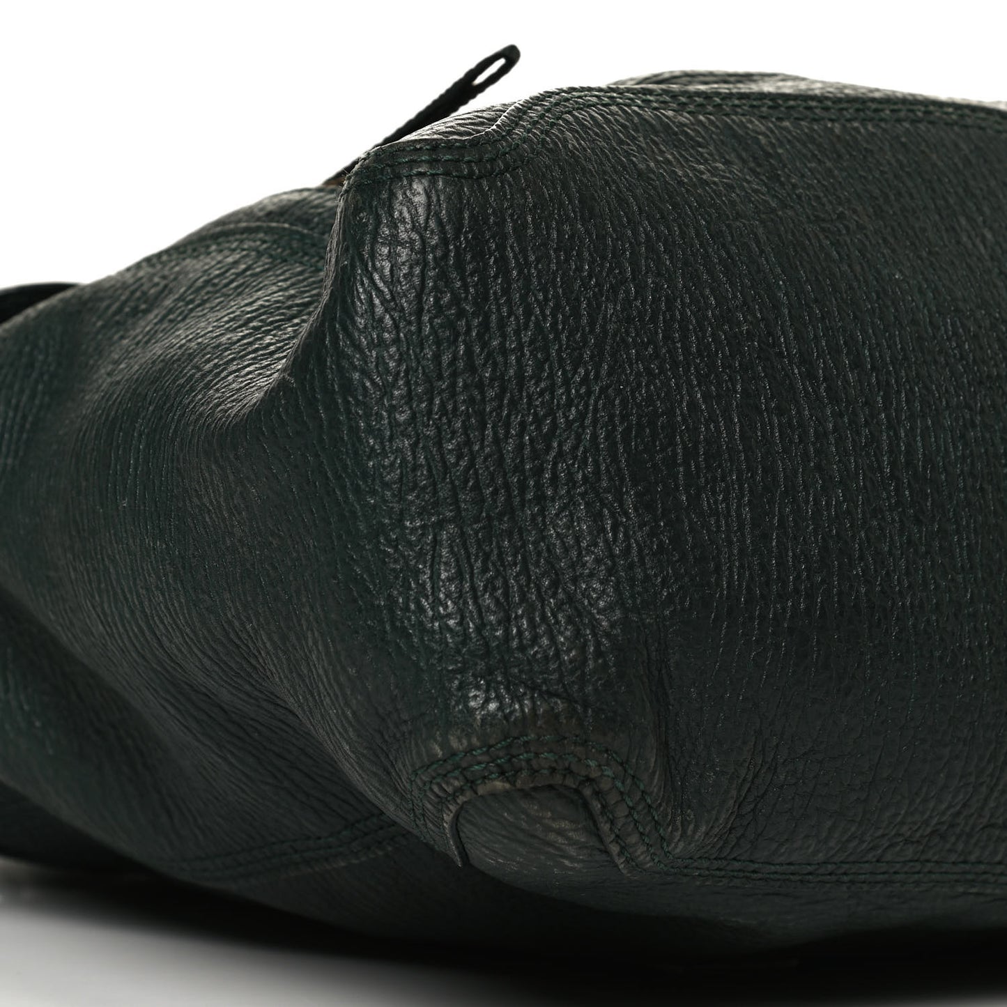 Textured Calfskin Large Pashli Satchel Jade