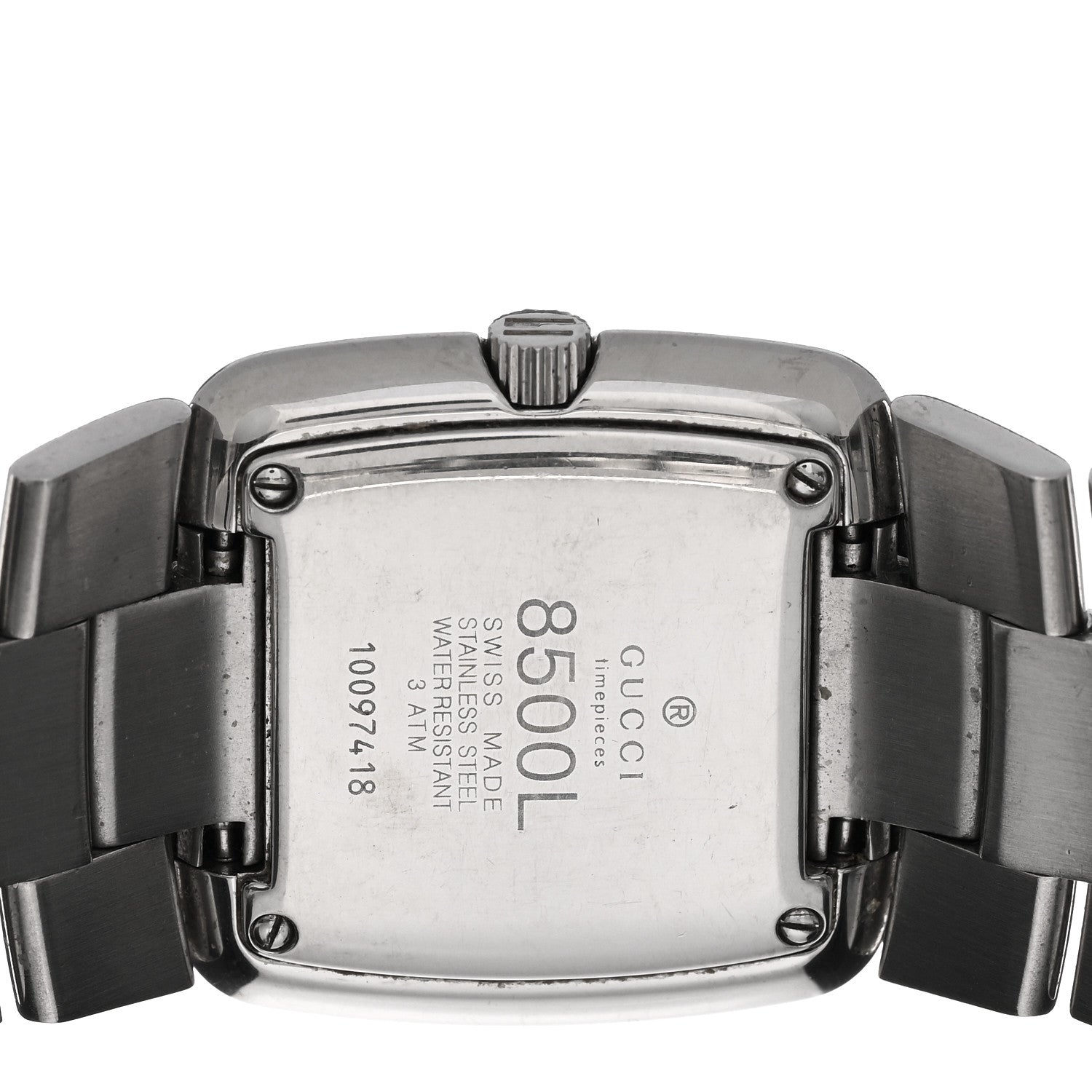 Gucci Stainless Steel 29mm 8500L Quartz Watch Grey 4 of 4