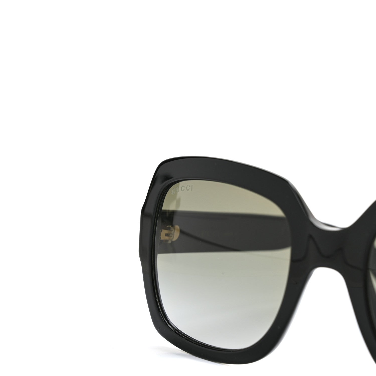 Gucci Acetate Square Frame Sunglasses GG0036S Black 5 of 7