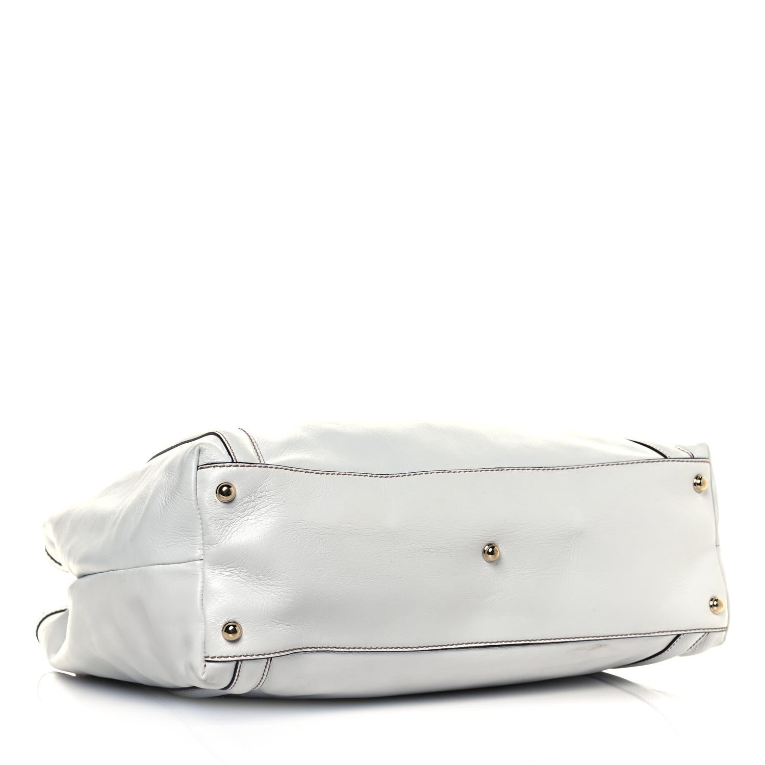 Gucci Calfskin Large Britt Shoulder Bag Off White 7 of 38