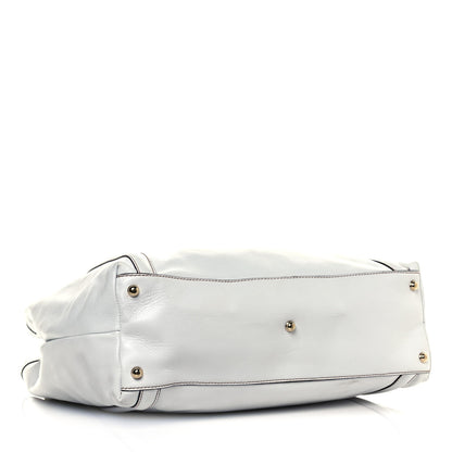 Gucci Calfskin Large Britt Shoulder Bag Off White 7 of 38