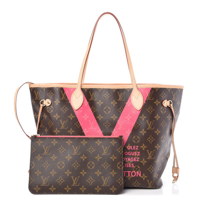 Louis Vuitton Monogram V Neverfull MM Grenade 1 of 10