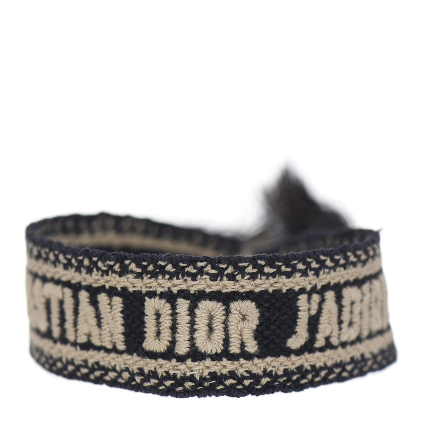 Woven Cotton J'Adior Friendship Bracelet Navy