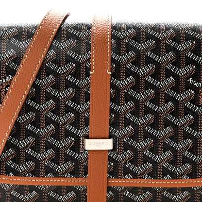 Goyard Goyardine Belvedere II MM Messenger Bag Black Gold 7 of 9